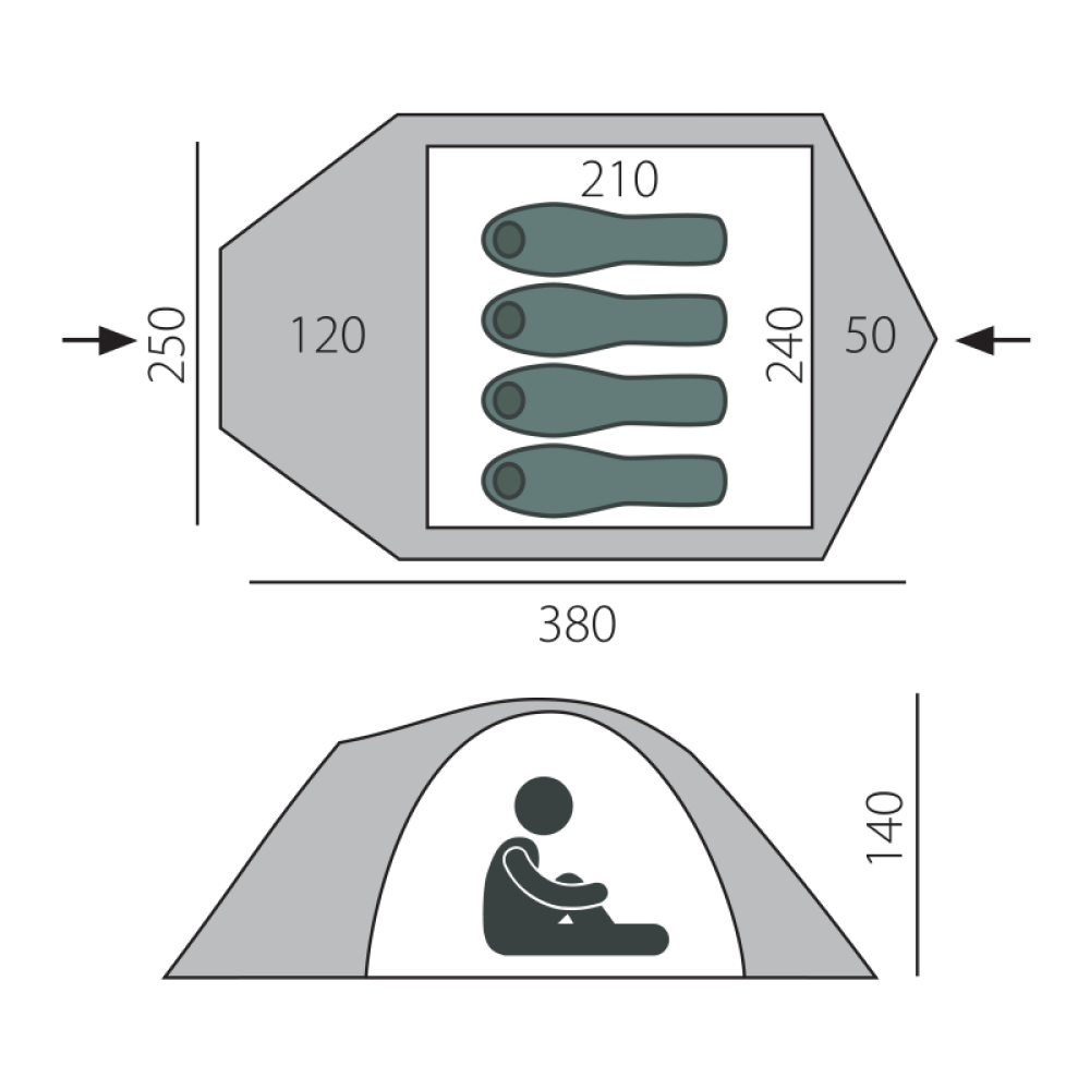 Палатка BTrace Challenge 4