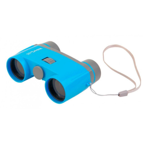 Бинокль детский Veber «Эврика» 3х28, голубой, Голубой