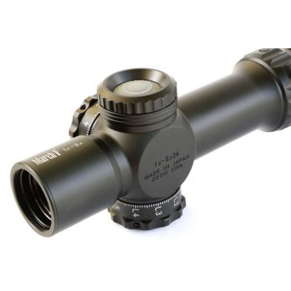 Оптический прицел March 1-8x24 Short с подсветкой, сетка FMC-1, 0.1MIL (D8SV24FIML)