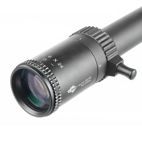 Оптический прицел Загонник Veber Wolf ПО 1-6х24 GB FD Загонник