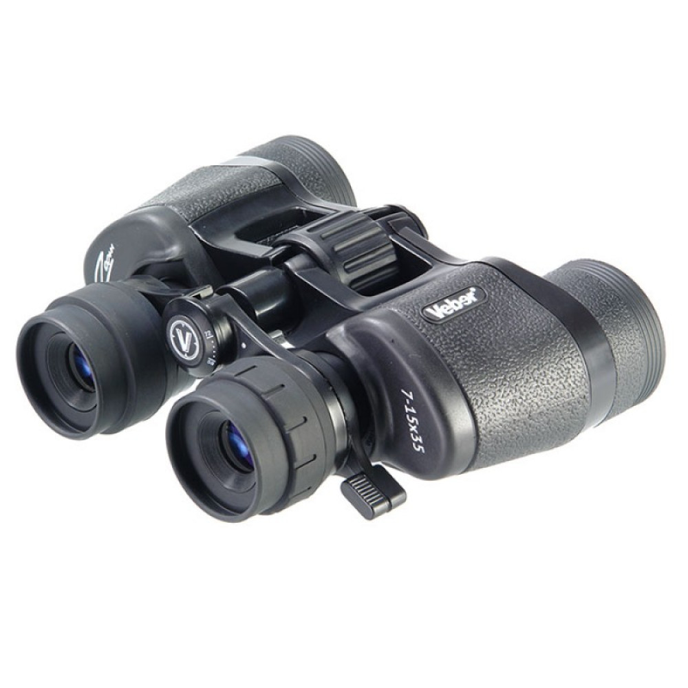 Бинокль Veber Zoom 7-15x35 N, черный, Черный