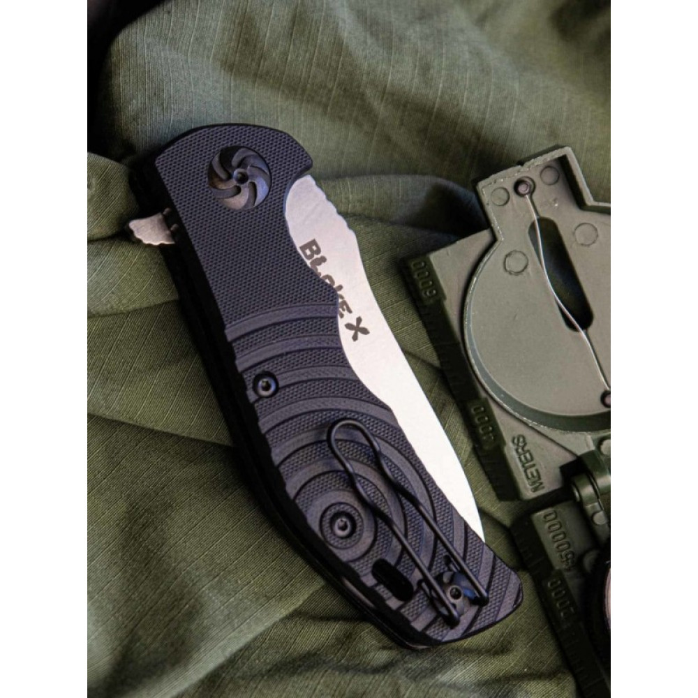 Складной нож Bloke X D2 Stone Wash