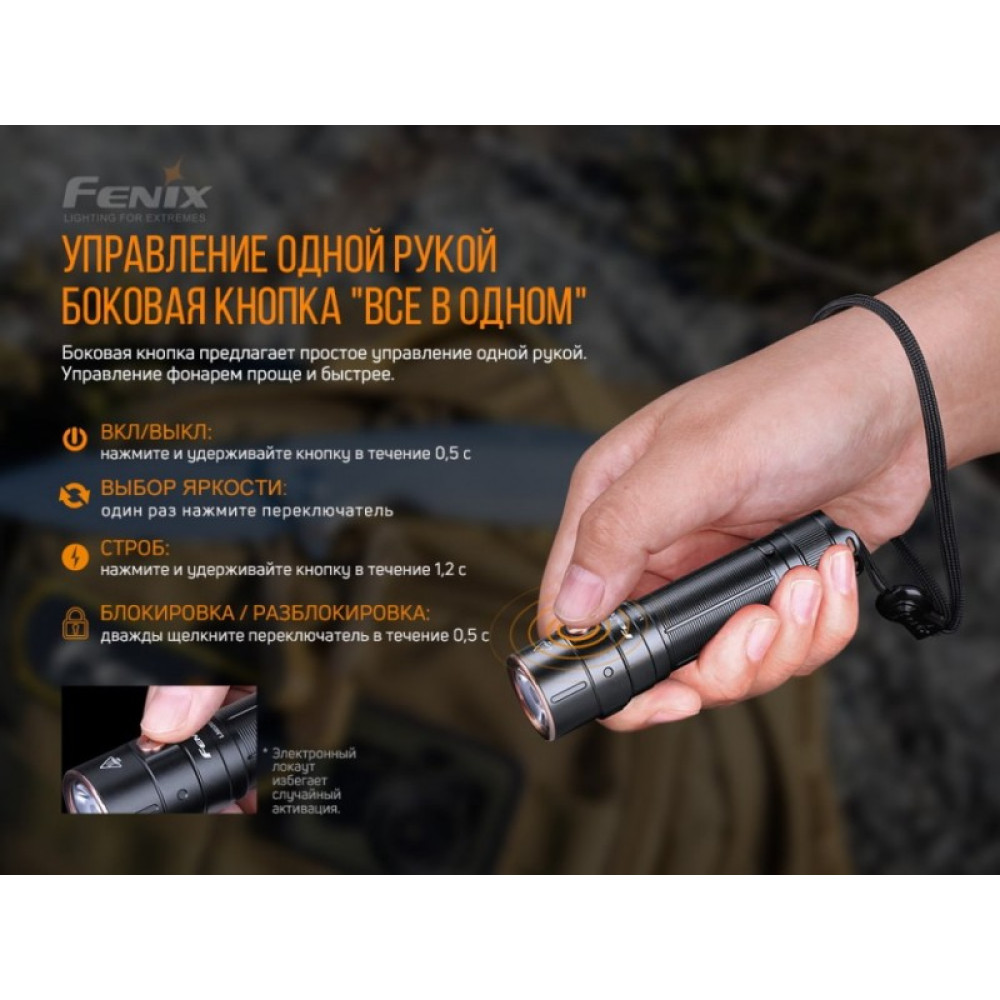 Фонарь Fenix E28R V2.0 LUMINUS SST40 (холодный белый)