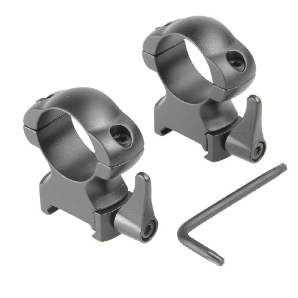 Быстросъемные Кольца Veber 2521 MS 25,4 мм средние