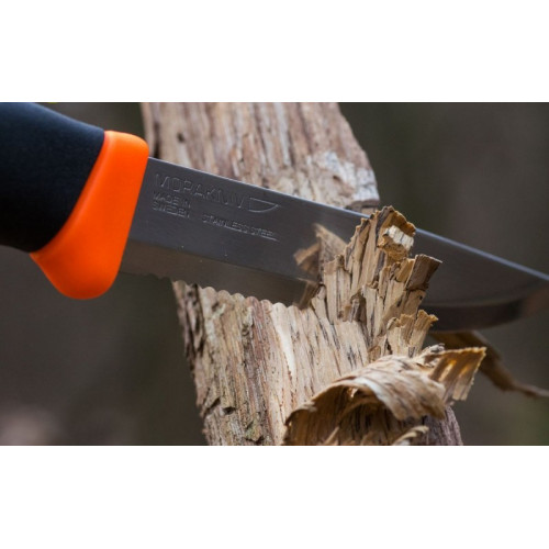 Нож Morakniv Companion F Serrated, нержавеющая сталь, 11829