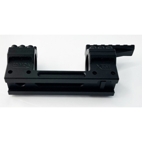 Моноблок 30мм 20МОА высота 15мм горизонтальный с двумя планками вивер