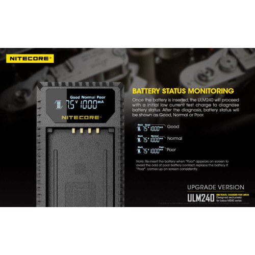 Зарядное устройство Nitecore ULM240PRO