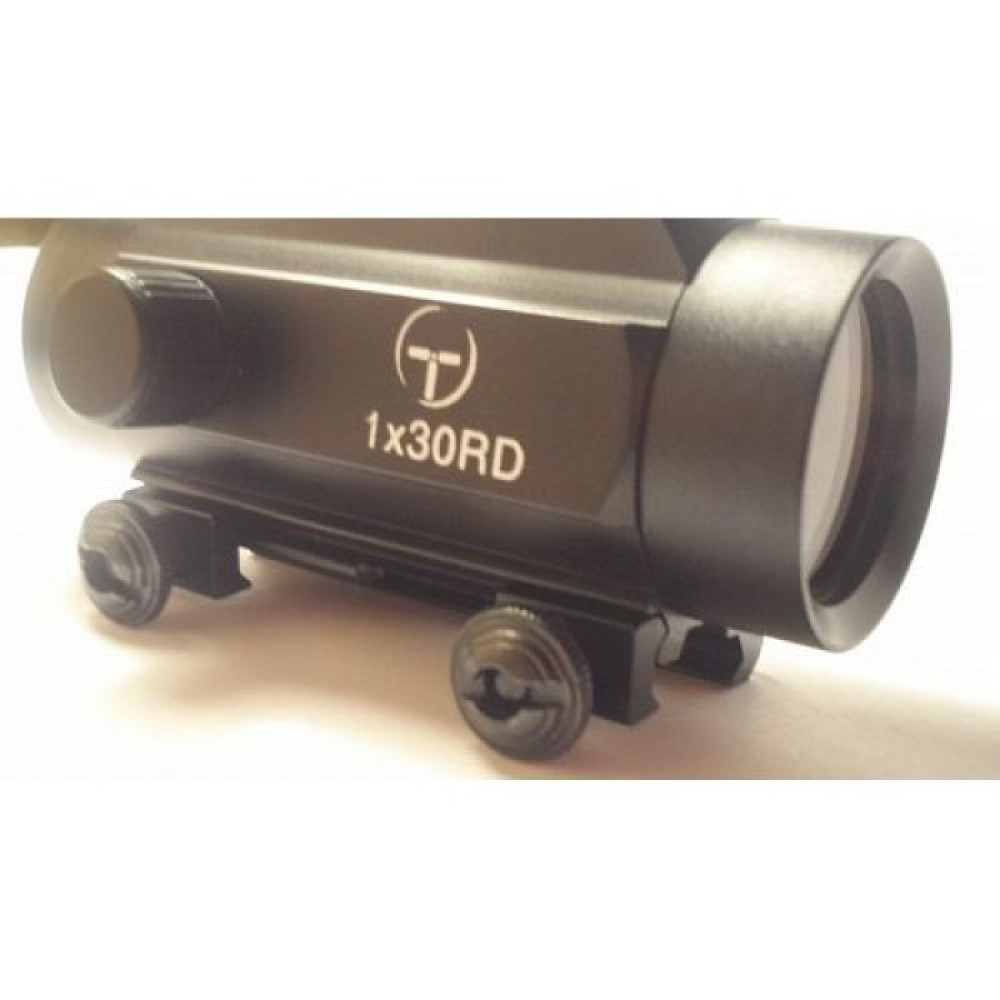 Коллиматорный прицел Target Optic 1х30 закрытого типа, на Weaver