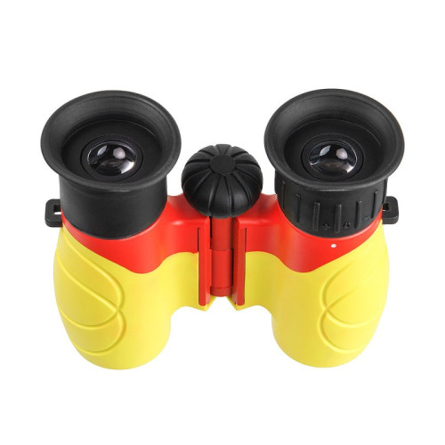 Бинокль детский Veber «Эврика» 6x21, желто-красный, Желто-красный