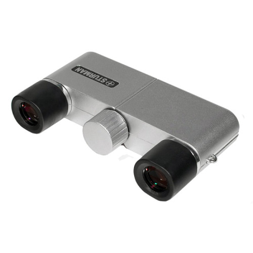 Бинокль театральный STURMAN 5x12, серебристый, Серебрянный