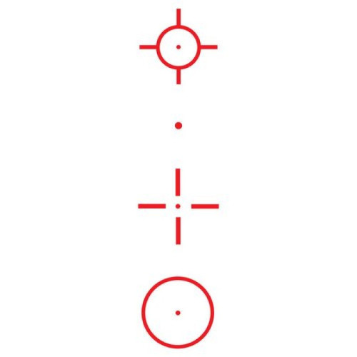 Коллиматорный прицел Firefield Impact Duo Reflex Sight с ЛЦУ, крепление Weaver (FF26023)