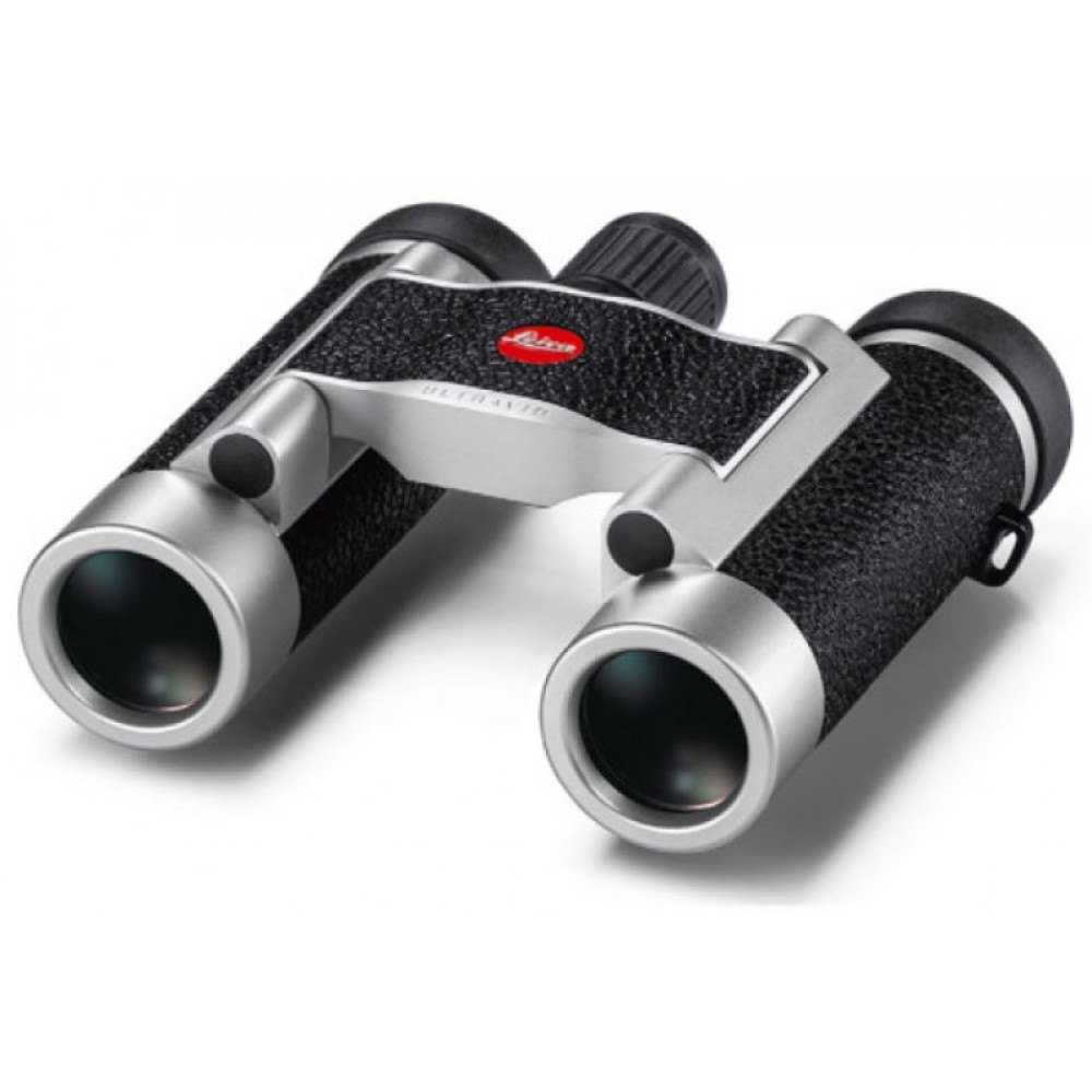 Бинокль Leica Ultravid 8x20, кожа, серебристый, Серебрянный