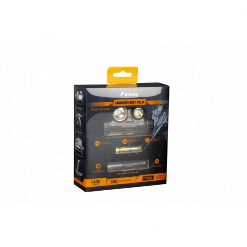Набор Fenix HM65R LED Headlight+E01 V2.0