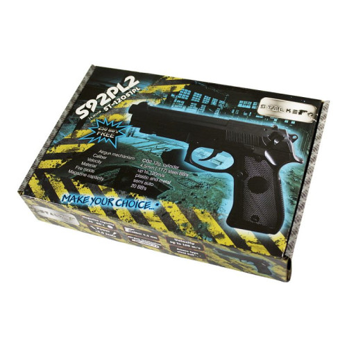 Пистолет пневматический Stalker S92PL (Beretta 92)