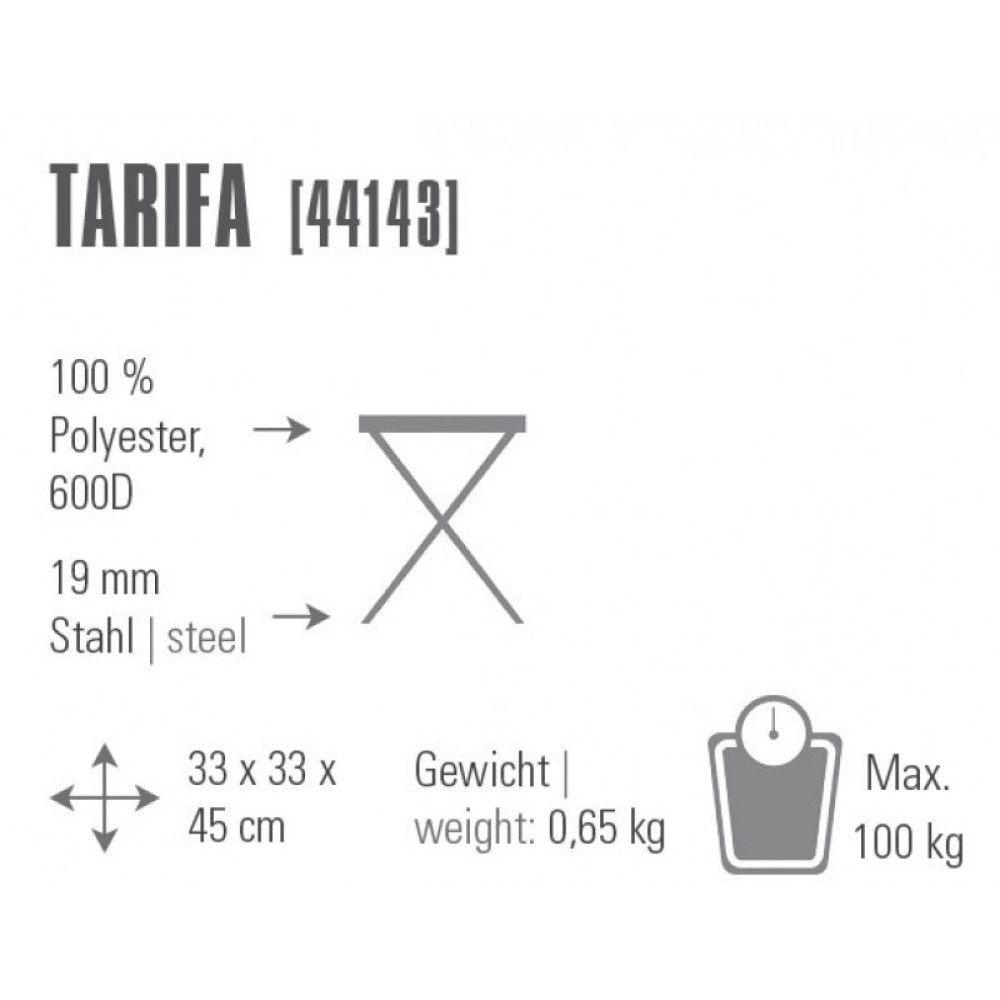 Складная табуретка High Peak Tarifa