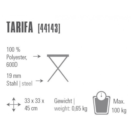 Складная табуретка High Peak Tarifa