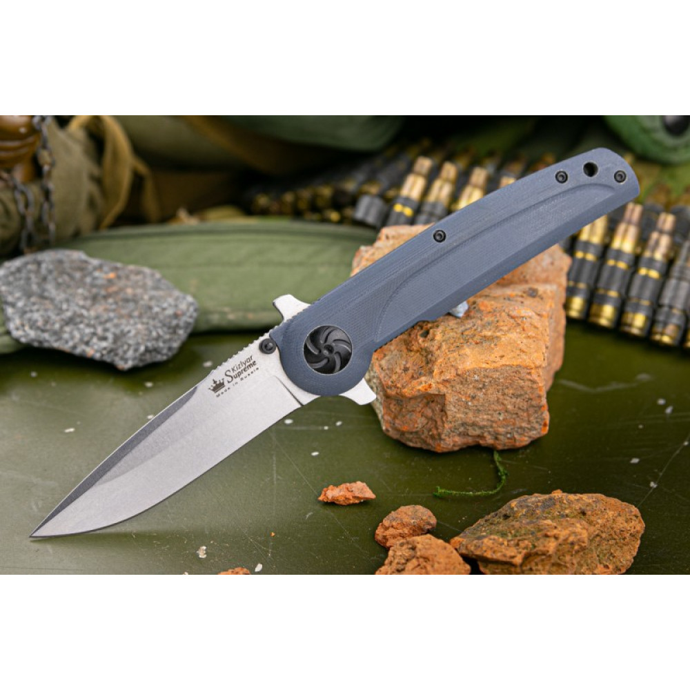 Складной нож Biker X D2 StoneWash