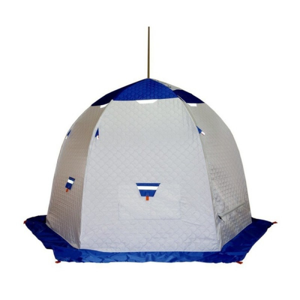 Палатка Пингвин 2 Термолайт бело-синий