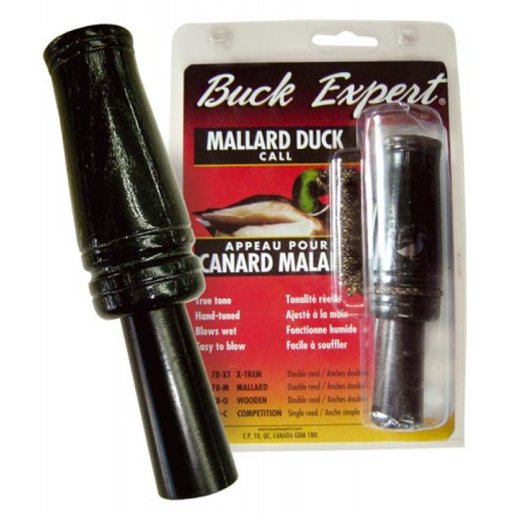 Манок Buck Expert на утку черный, с CD