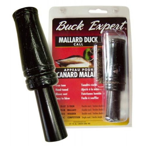 Манок Buck Expert на утку черный, с CD