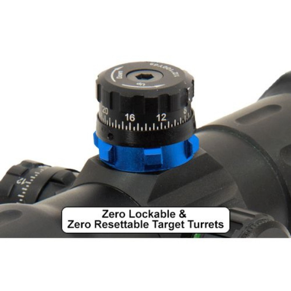 Коллиматорный прицел Leapers 1х38 закрытый на Weaver, точка 4MOA, Черный