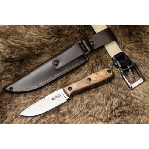 Туристический нож Colada AUS-8 StoneWash Орех