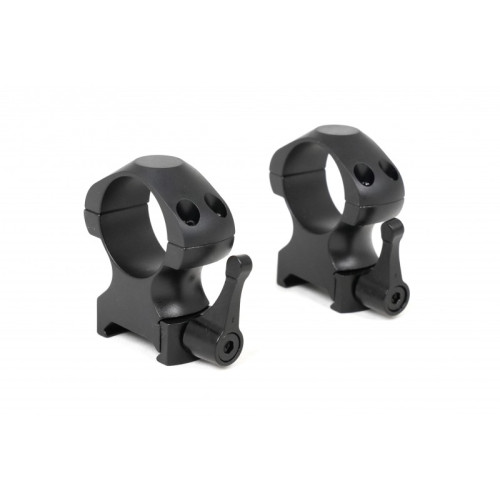 Кольца Arkon 25,4 мм быстросъемные на weaver / Аркон 25,4 мм быстросъемные на вивер стальные, средние