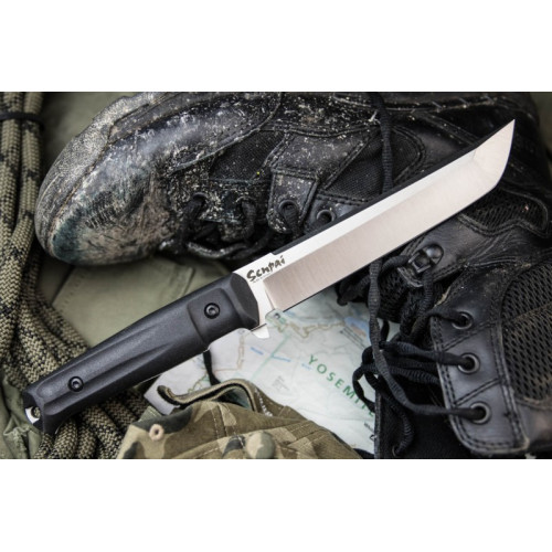 Тактический нож Senpai AUS-8 StoneWash Черный