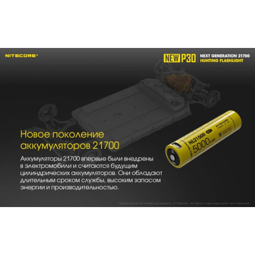 Фонарь Nitecore P30 2019