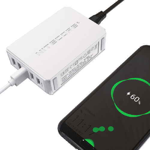 Адаптер USB Nitecore UA55 5-портовый