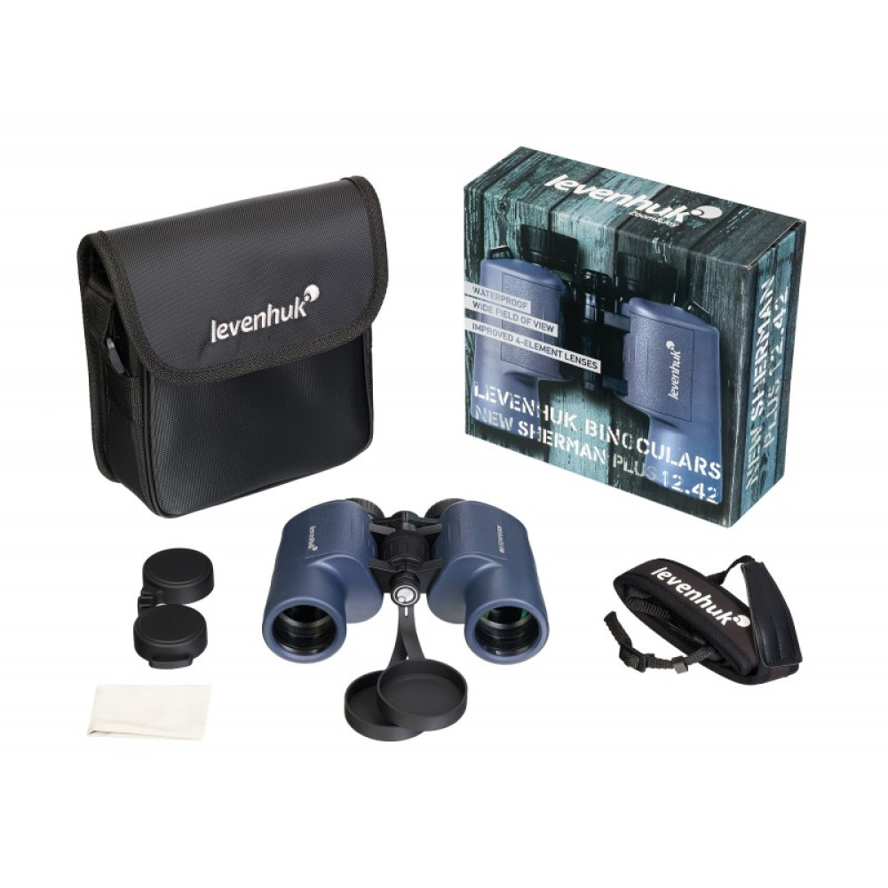 Бинокль Levenhuk New Sherman PLUS 12x42