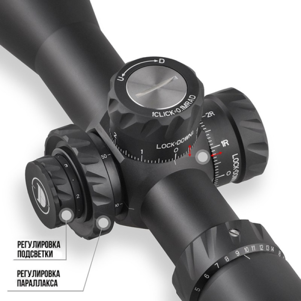 Оптический прицел Discovery HD GEN2 4-24Х50SFIR Lock FW34