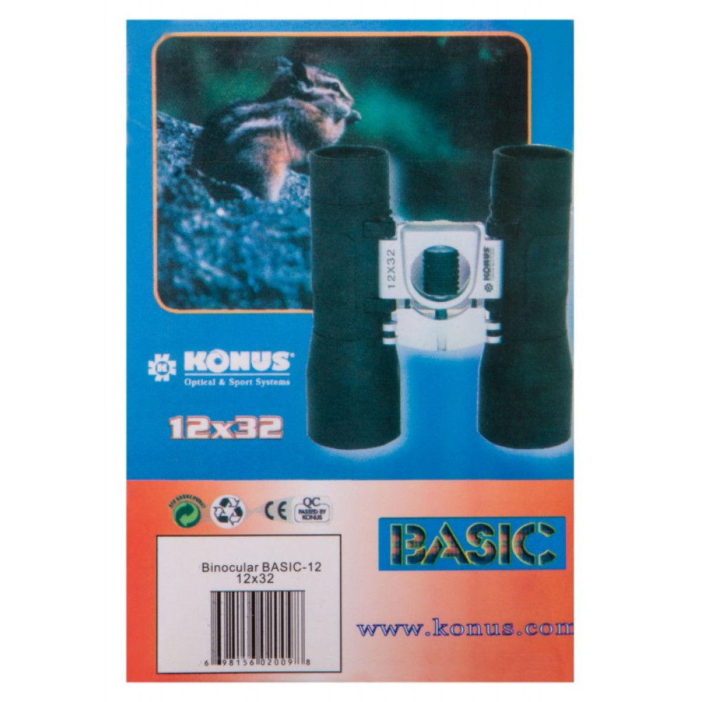 Бинокль Konus Basic 12x32