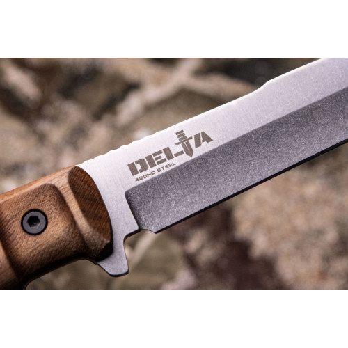 Тактический нож Delta 420 HC Lite, дерево