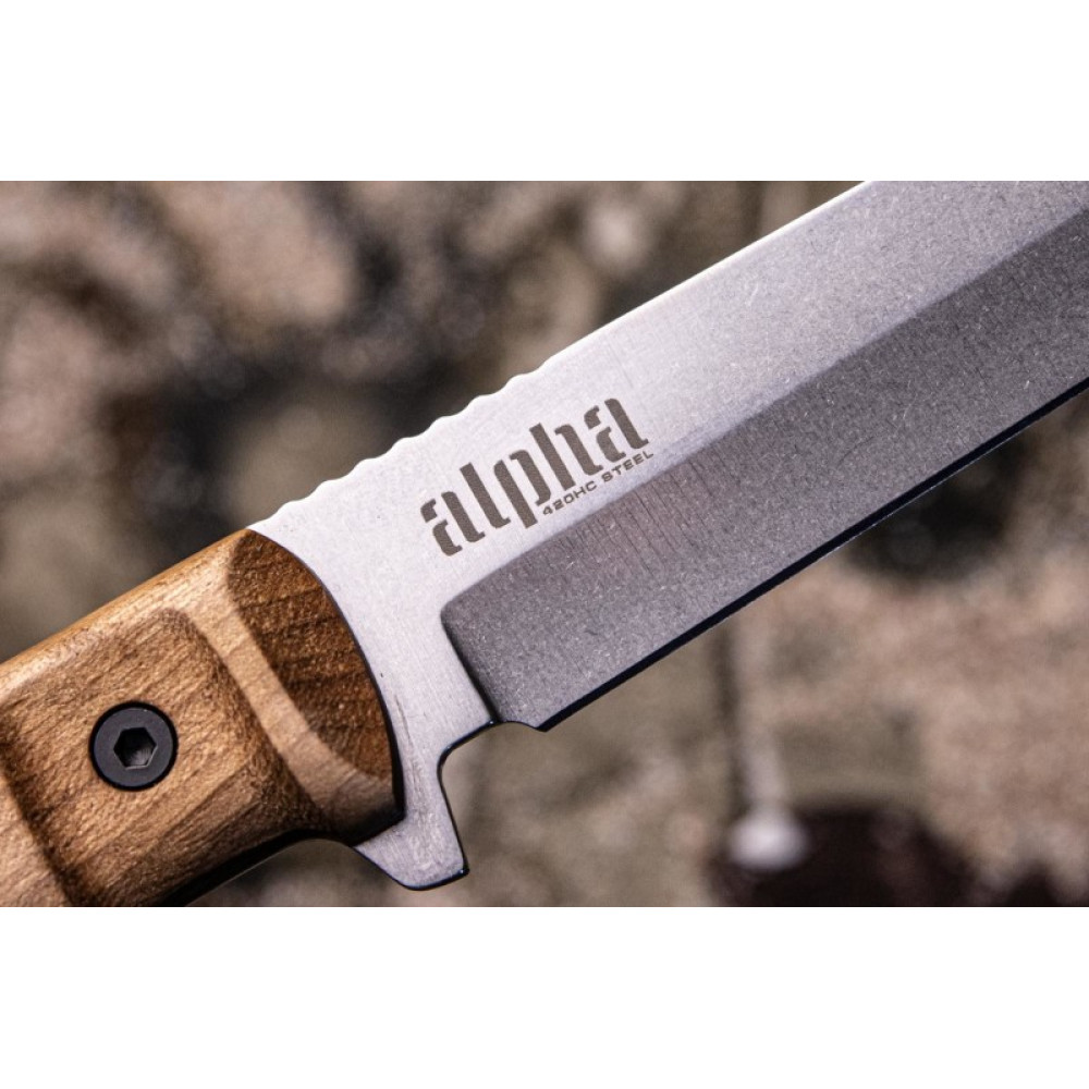 Тактический нож Alpha 420 HC Lite, дерево