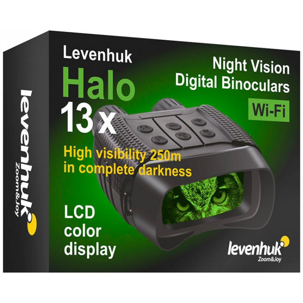 Бинокль цифровой ночного видения Levenhuk Halo 13x Wi-Fi