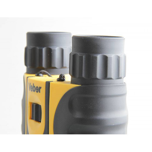 Бинокль Veber 8x25 WP, желто-черный, Желто-черный