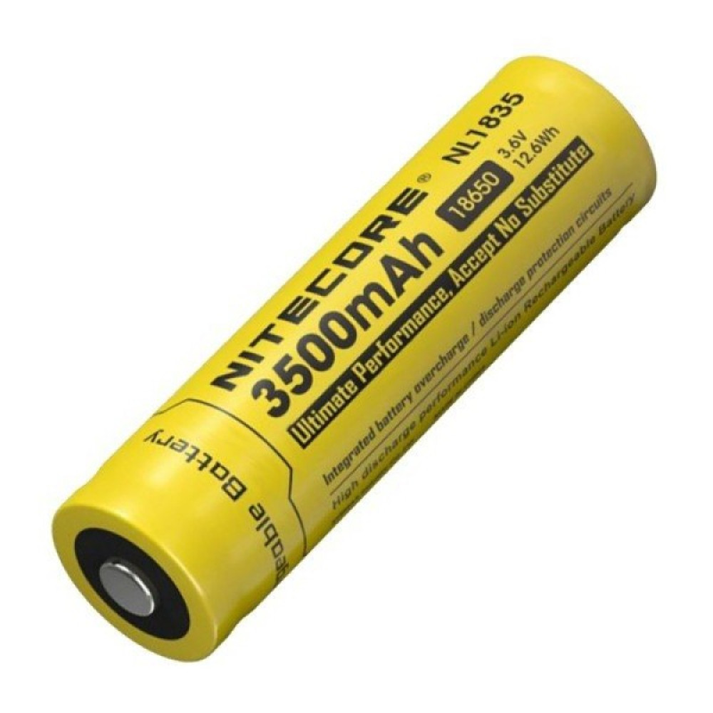 Аккумулятор Nitecore NL1835 18650 Li-ion 3.7v (3500mAh)
