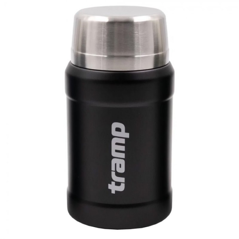 Tramp термос с широким горлом 0,8 л с сумкой TRC-132, черный