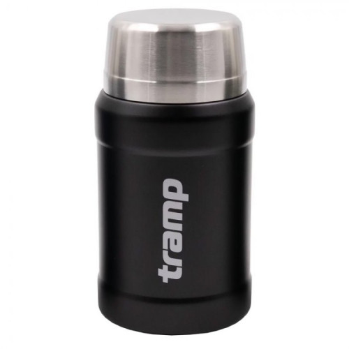 Tramp термос с широким горлом 0,8 л с сумкой TRC-132, черный