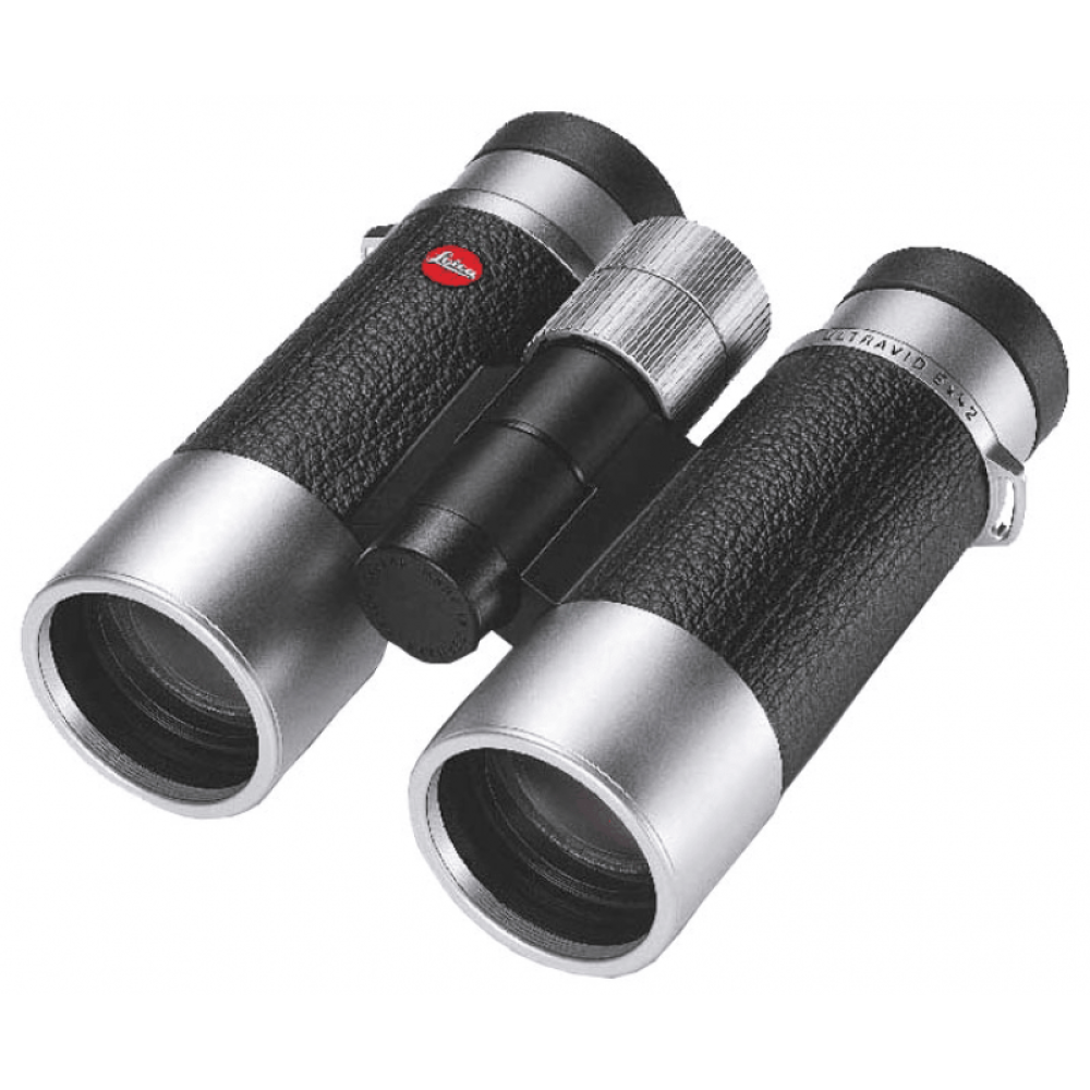 Бинокль Leica SilverLine 8x42, кожа, серебристый корпус, Серебрянный