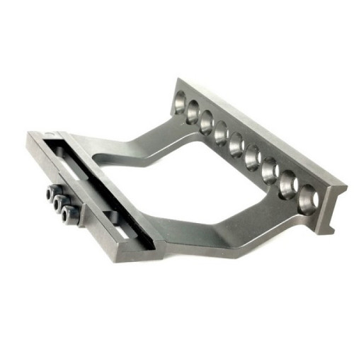 Кронштейн Гюрза на Сайгу для установки Pulsar, Yukon с оттяжкой от стрелка