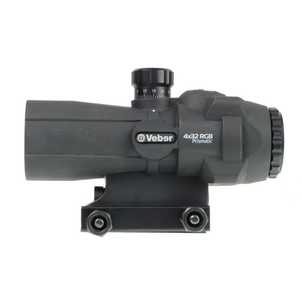 Оптический прицел Veber Wolf Prismatic 4x32 RGB
