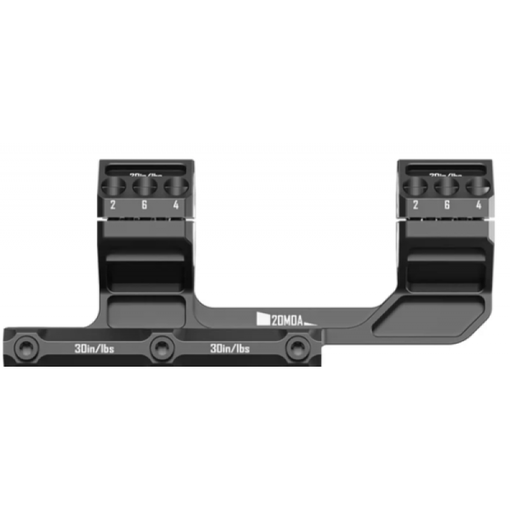 Моноблок Discovery с наклоном 20МОА на базу пикатини у 30мм (усиленные 3 винта)