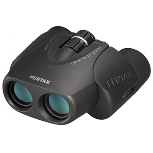 Бинокль PENTAX UP 8-16x21, черный