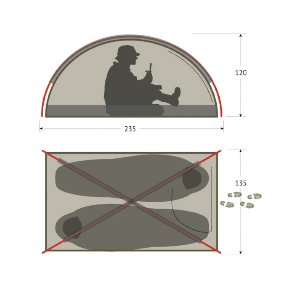 Палатка Tengu Mk 1.06t