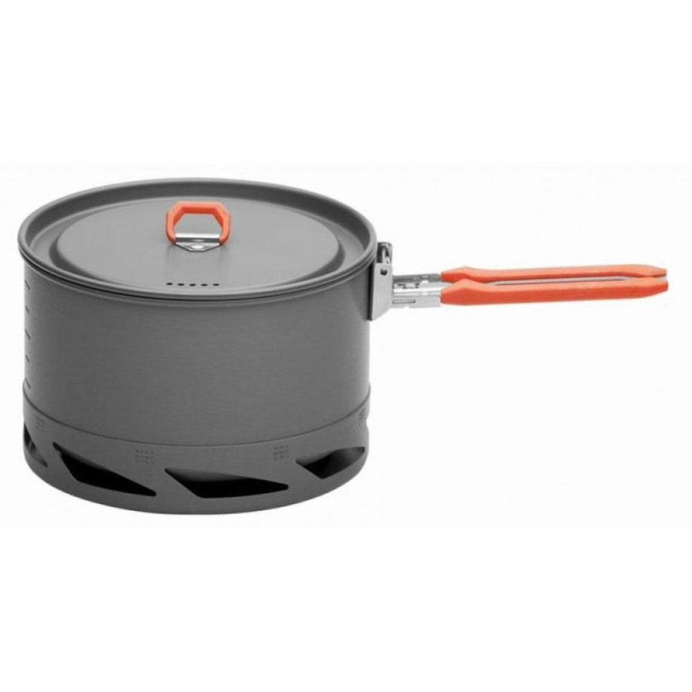 Котелок с крышкой и теплообменником Feast k2