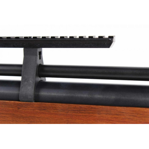 Пневматическая винтовка Hatsan Flashpup-W QE (дерево, PCP, модератор, 3 Дж) 6,35 мм