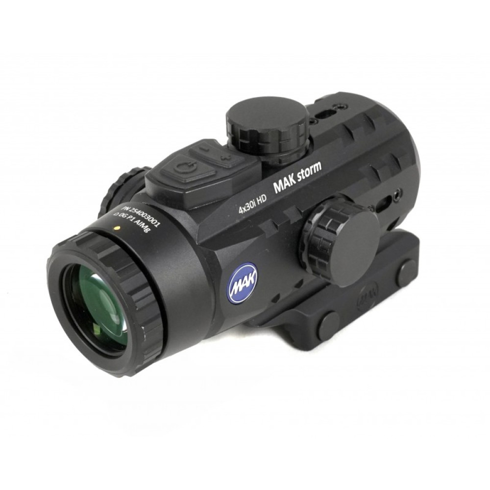 Призматический прицел MAKstorm 4x30i HD, Черный