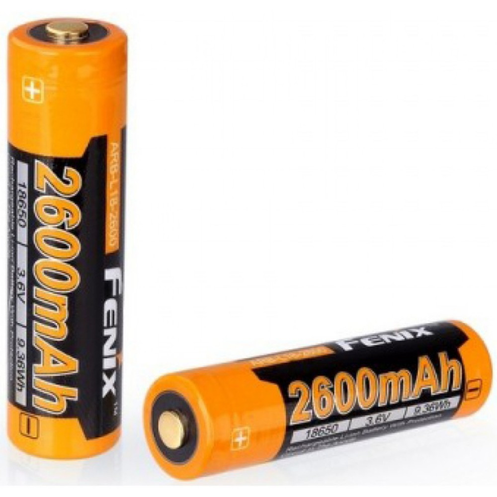 Аккумулятор 18650 FENIX ARB-L18 2600mAh ARB-L18-2600